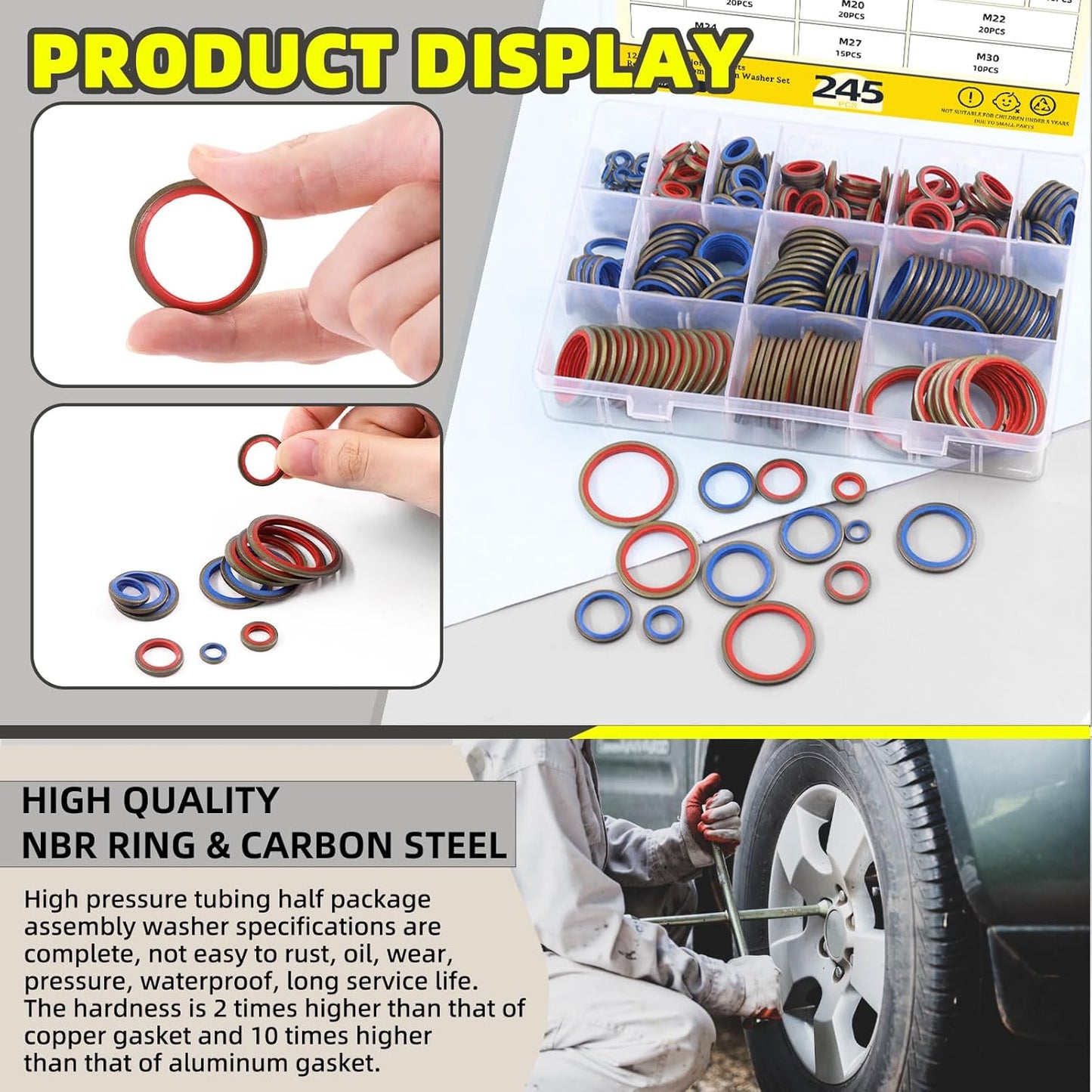 SealPro 245 I 245 piezas, infinitas soluciones