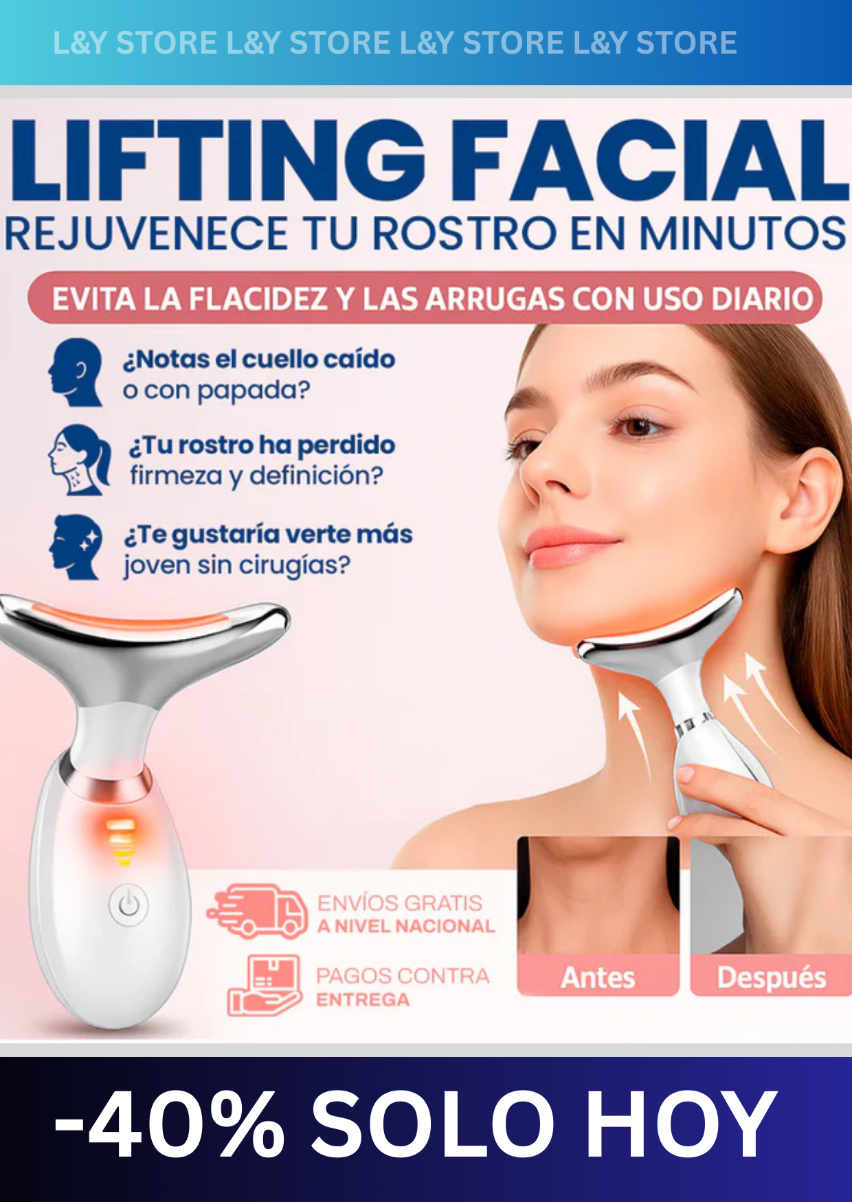 NeckGlow Pro – firmeza, luminosidad y cuidado.