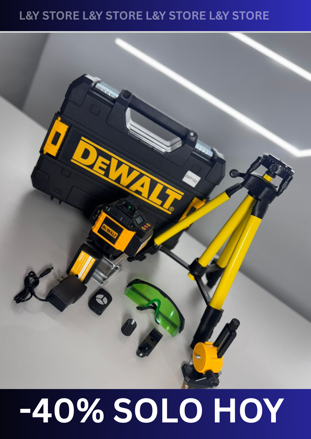 DeWalt Láser 16 Líneas I Precisión profesional