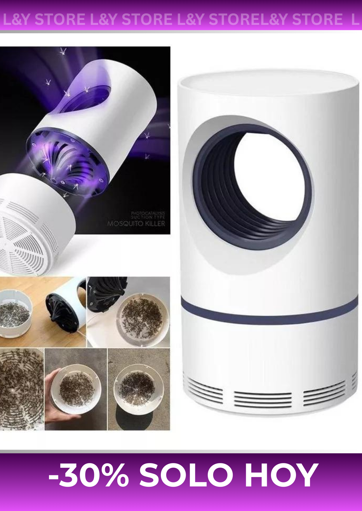 ZenLight Trap I Duerme sin mosquitos